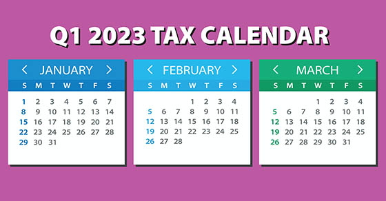 tax calendar